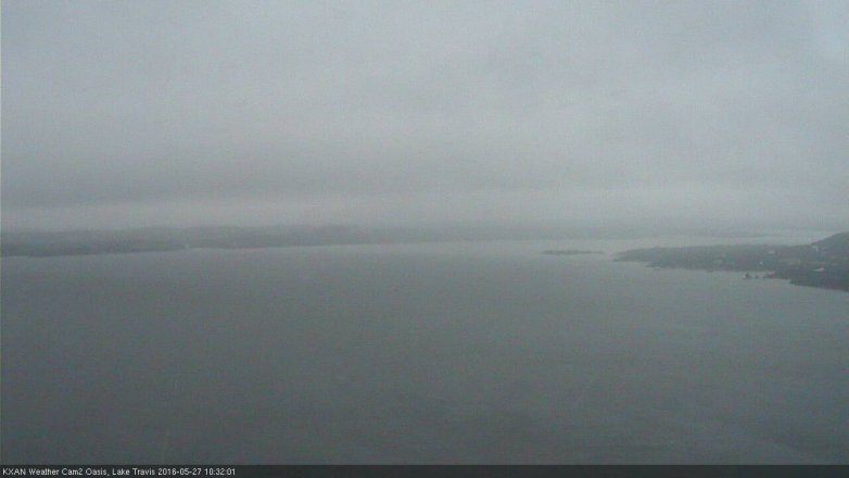 Lake Travis webcam, May 27, 2016 9:55 AM CT