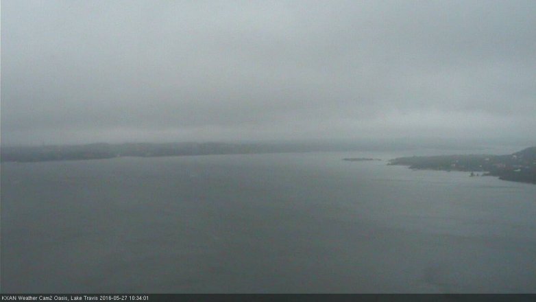 Lake Travis webcam, May 27, 2016 10:00 AM CT