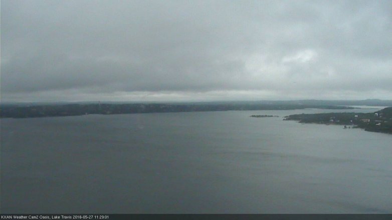 Lake Travis webcam, May 27, 2016 10:40 AM CT