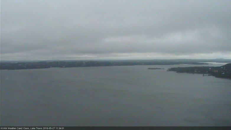 Lake Travis webcam, May 27, 2016 10:50 AM CT