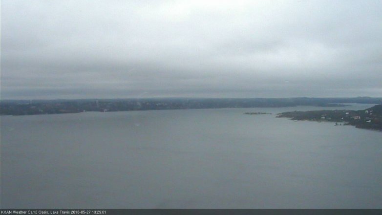 Lake Travis webcam, May 27, 2016 1:00 PM CT
