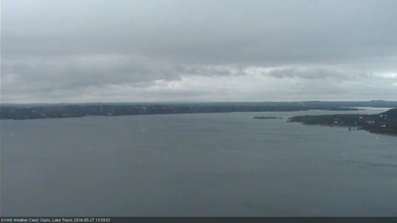 Lake Travis webcam, May 27, 2016 1:20 PM CT