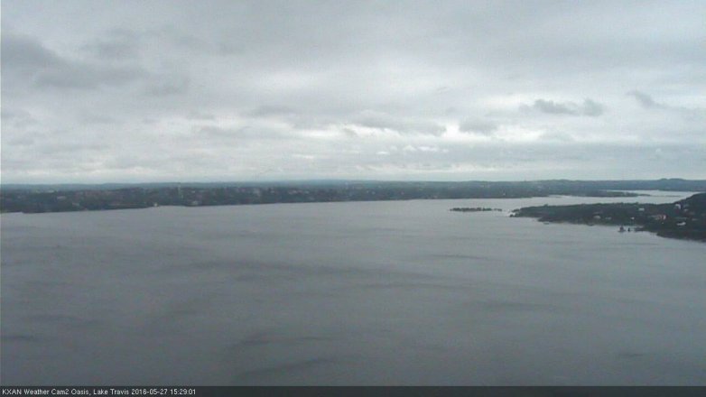 Lake Travis webcam, May 27, 2016 2:55 PM CT