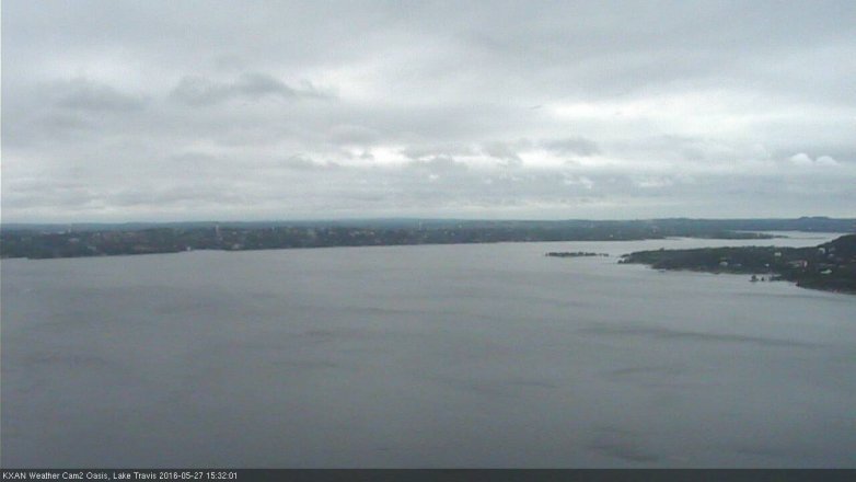 Lake Travis webcam, May 27, 2016 3:00 PM CT