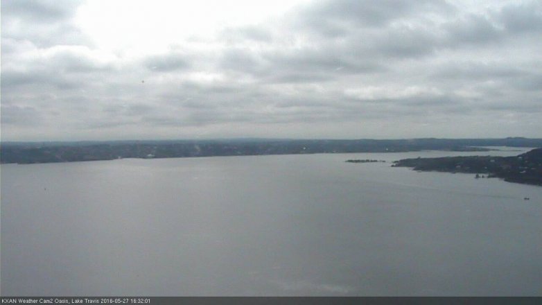 Lake Travis webcam, May 27, 2016 3:35 PM CT