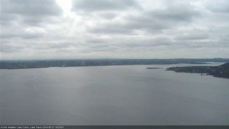 Lake Travis webcam, May 27, 2016 4:00 PM CT