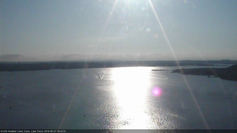 Lake Travis webcam, May 27, 2016 5:35 PM CT