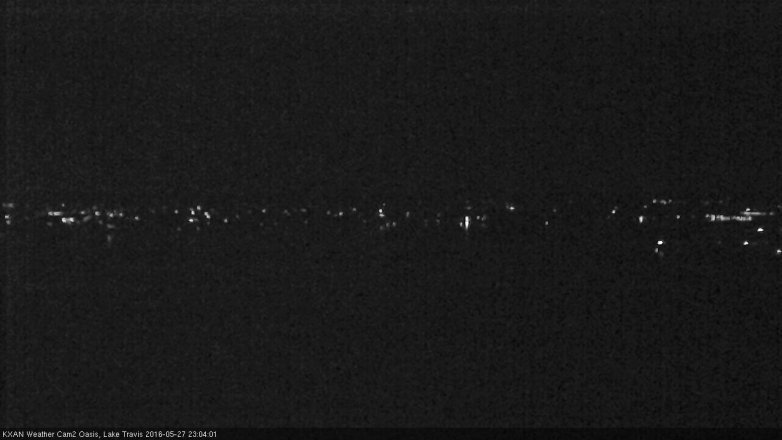 Lake Travis webcam, May 27, 2016 10:35 PM CT