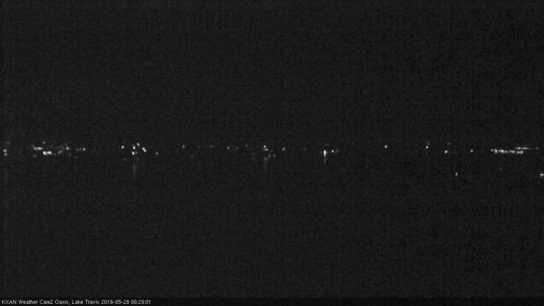 Lake Travis webcam, May 27, 2016 12:00 AM CT