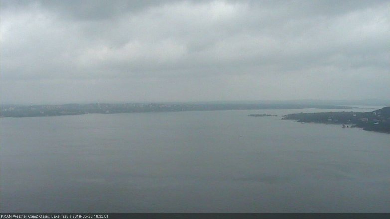 Lake Travis webcam, May 28, 2016 9:35 AM CT