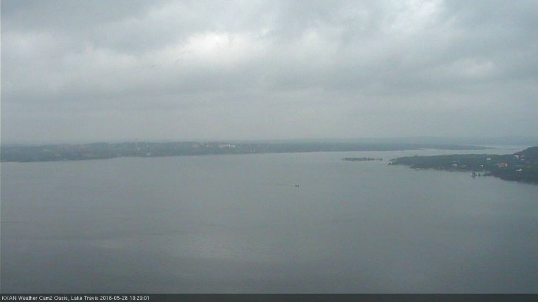 Lake Travis webcam, May 28, 2016 10:00 AM CT