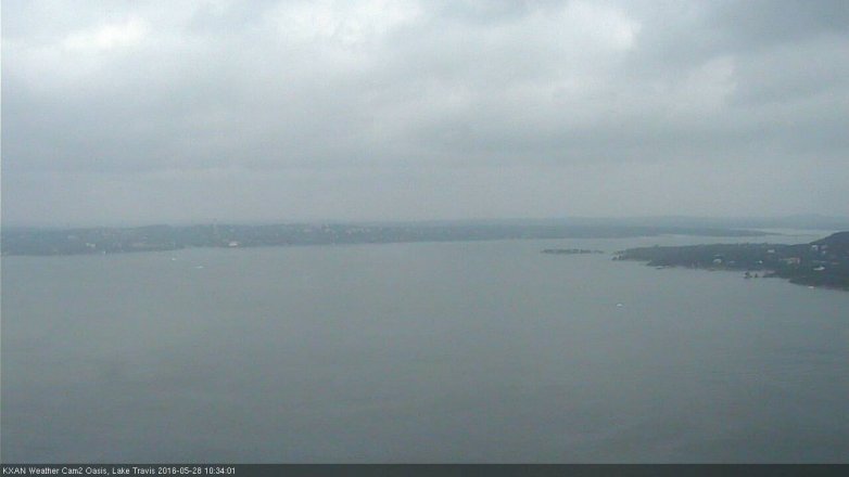 Lake Travis webcam, May 28, 2016 10:05 AM CT