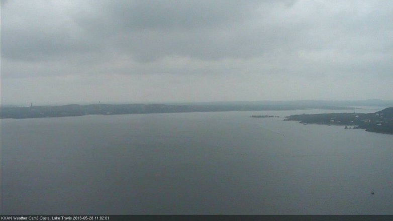 Lake Travis webcam, May 28, 2016 10:10 AM CT