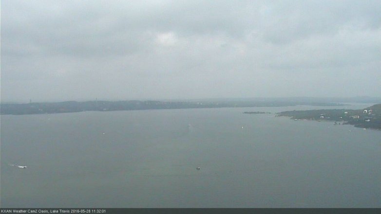 Lake Travis webcam, May 28, 2016 11:00 AM CT
