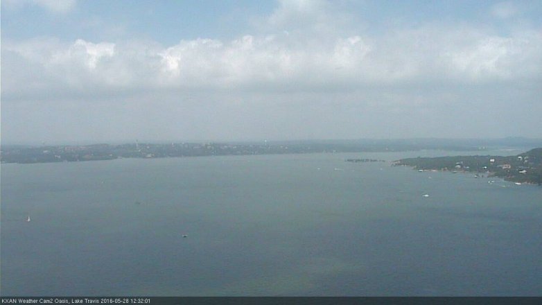 Lake Travis webcam, May 28, 2016 11:35 AM CT