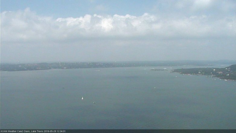 Lake Travis webcam, May 28, 2016 11:40 AM CT