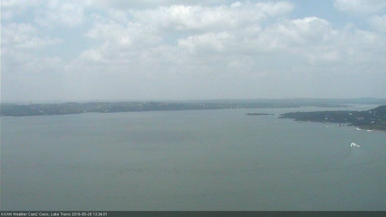 Lake Travis webcam, May 28, 2016 12:45 PM CT
