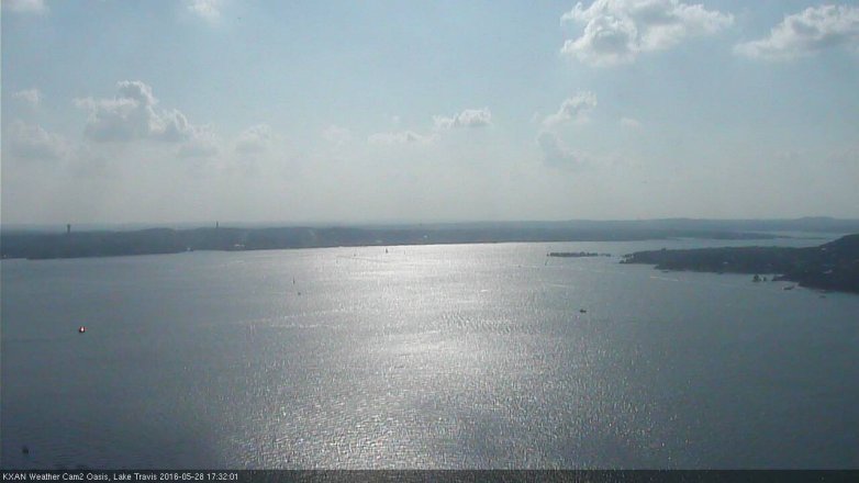 Lake Travis webcam, May 28, 2016 5:00 PM CT