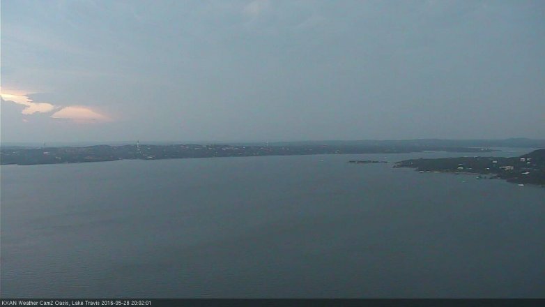 Lake Travis webcam, May 28, 2016 7:15 PM CT