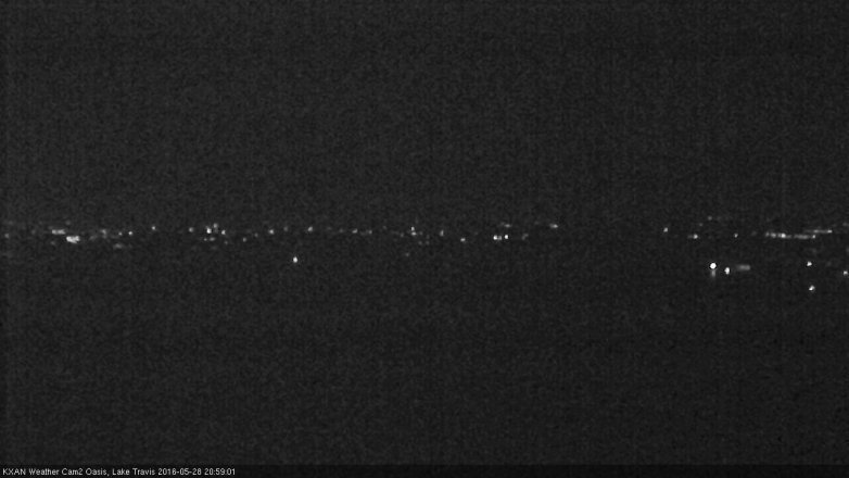 Lake Travis webcam, May 28, 2016 8:15 PM CT