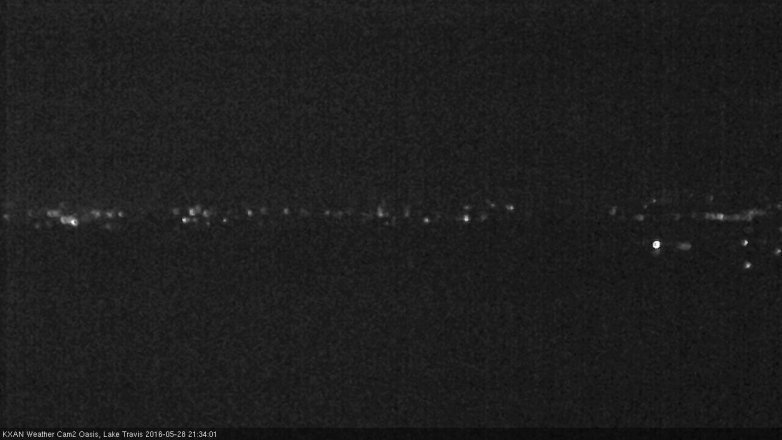 Lake Travis webcam, May 28, 2016 9:05 PM CT