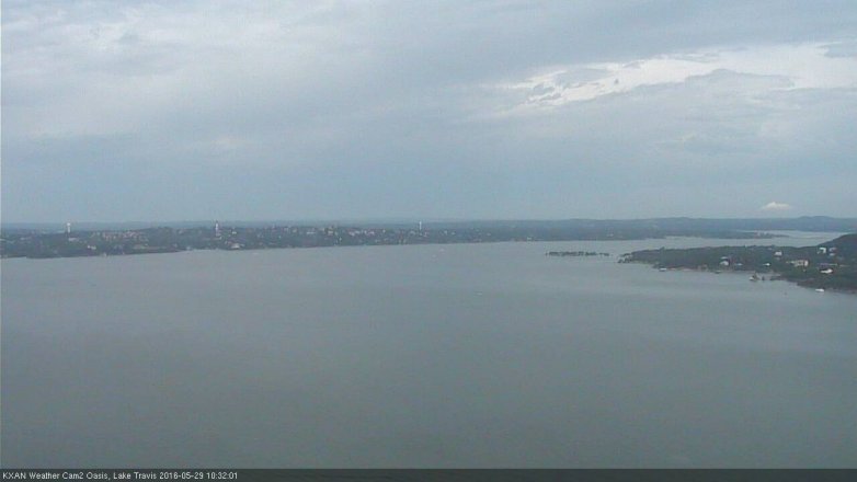 Lake Travis webcam, May 29, 2016 9:55 AM CT