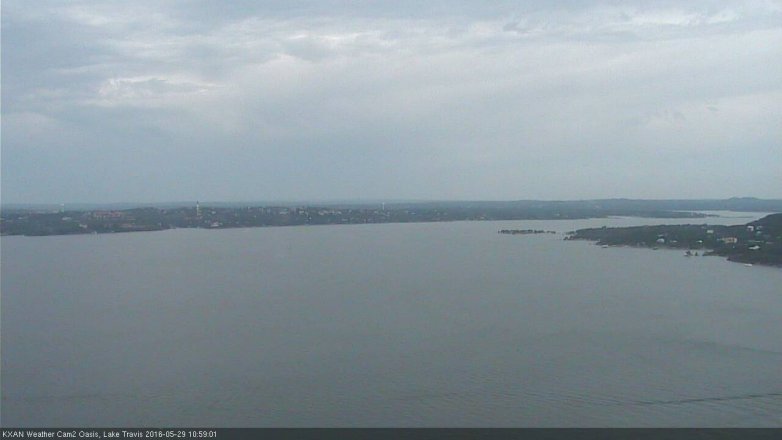 Lake Travis webcam, May 29, 2016 10:30 AM CT
