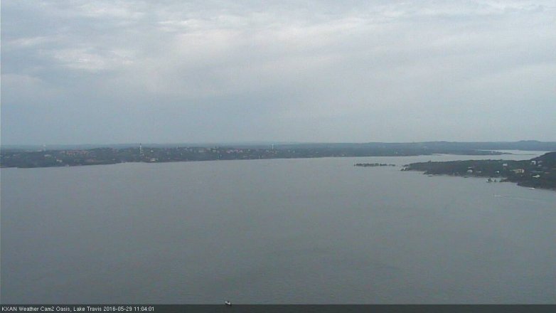 Lake Travis webcam, May 29, 2016 10:35 AM CT