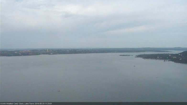 Lake Travis webcam, May 29, 2016 11:00 AM CT