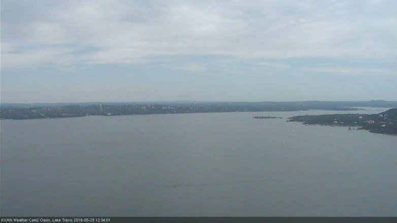 Lake Travis webcam, May 29, 2016 12:05 PM CT