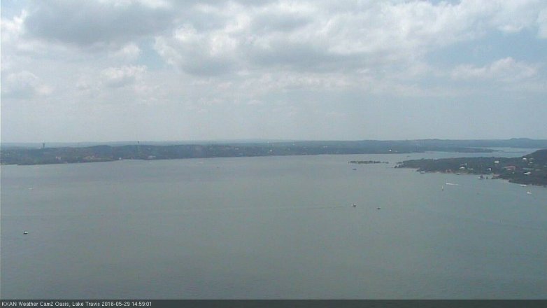 Lake Travis webcam, May 29, 2016 2:05 PM CT