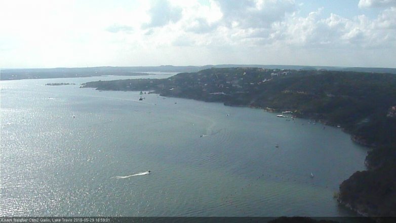 Lake Travis webcam, May 29, 2016 4:25 PM CT