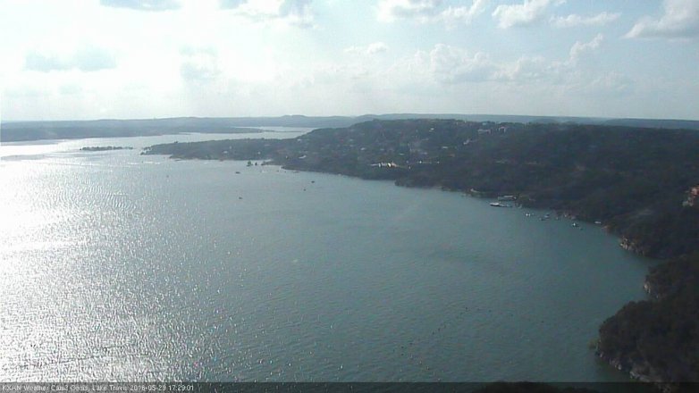 Lake Travis webcam, May 29, 2016 4:50 PM CT