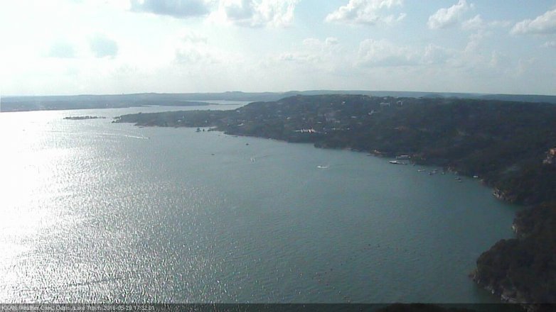 Lake Travis webcam, May 29, 2016 5:00 PM CT
