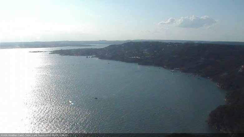 Lake Travis webcam, May 29, 2016 5:30 PM CT