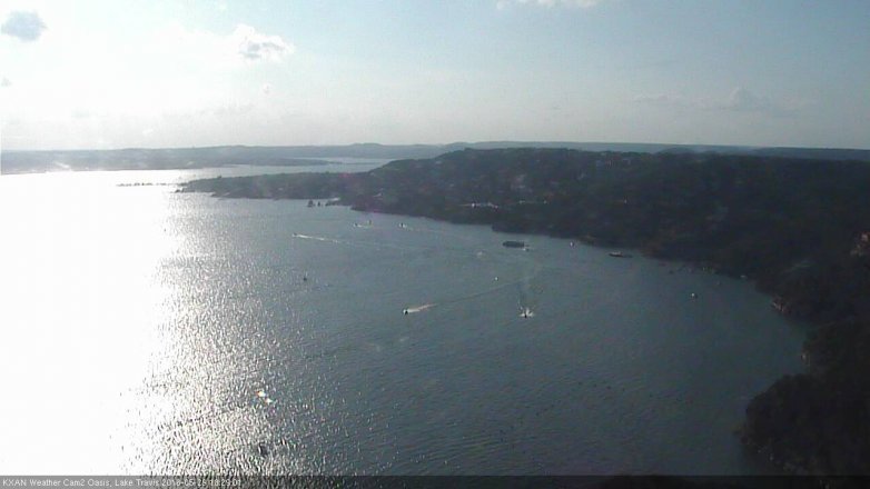 Lake Travis webcam, May 29, 2016 5:55 PM CT