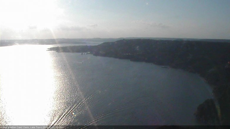 Lake Travis webcam, May 29, 2016 6:20 PM CT