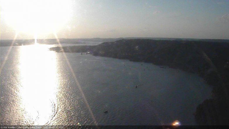 Lake Travis webcam, May 29, 2016 6:45 PM CT