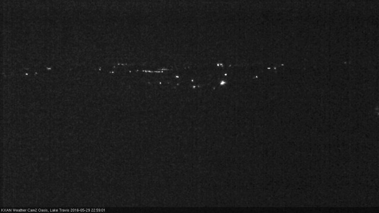 Lake Travis webcam, May 29, 2016 10:05 PM CT