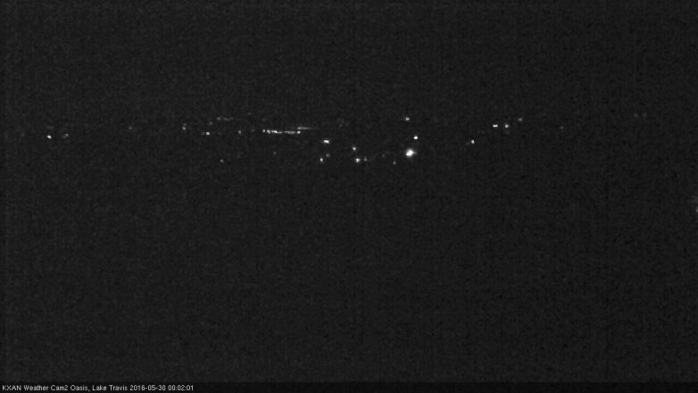 Lake Travis webcam, May 29, 2016 11:05 PM CT