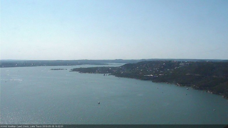 Lake Travis webcam, May 30, 2016 3:50 PM CT