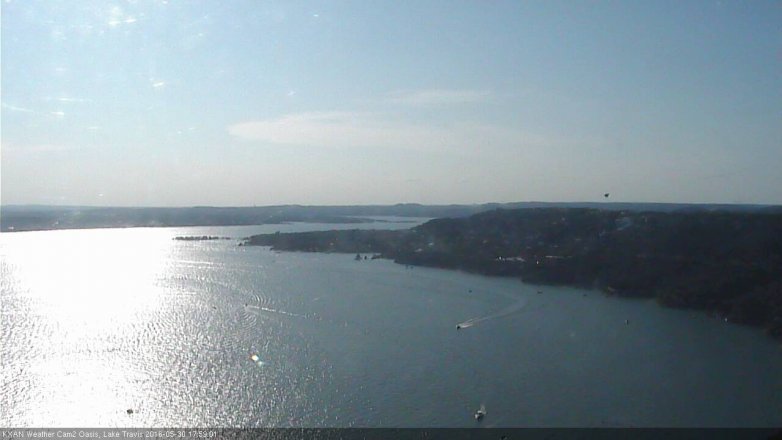 Lake Travis webcam, May 30, 2016 5:25 PM CT