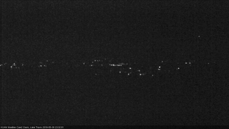 Lake Travis webcam, May 30, 2016 10:50 PM CT