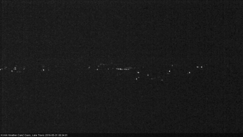 Lake Travis webcam, May 30, 2016 11:45 PM CT