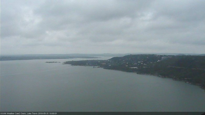Lake Travis webcam, May 31, 2016 9:15 AM CT