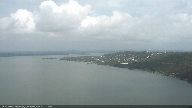Lake Travis webcam, May 31, 2016 10:10 AM CT