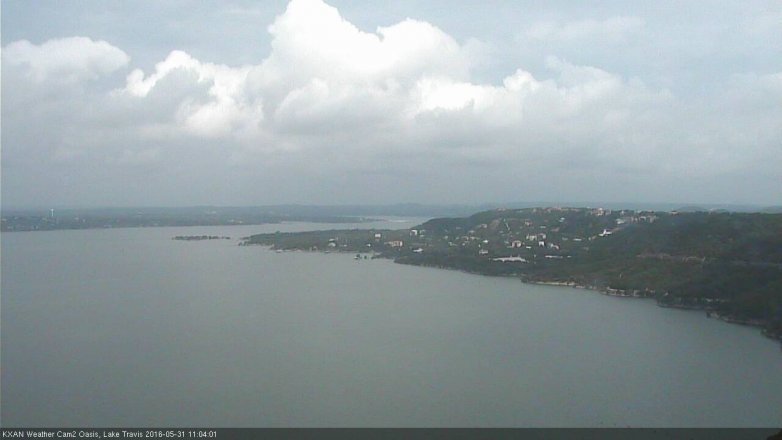 Lake Travis webcam, May 31, 2016 10:20 AM CT