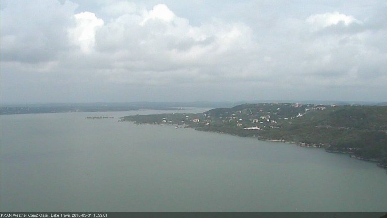 Lake Travis webcam, May 31, 2016 10:25 AM CT