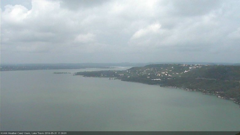 Lake Travis webcam, May 31, 2016 10:40 AM CT