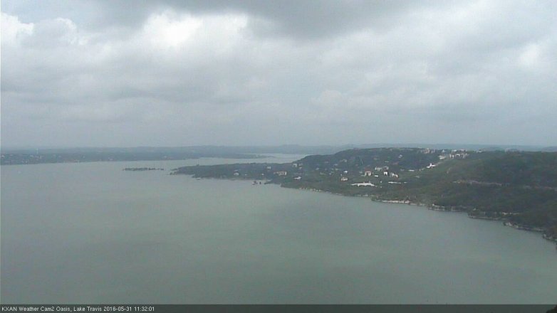 Lake Travis webcam, May 31, 2016 10:50 AM CT